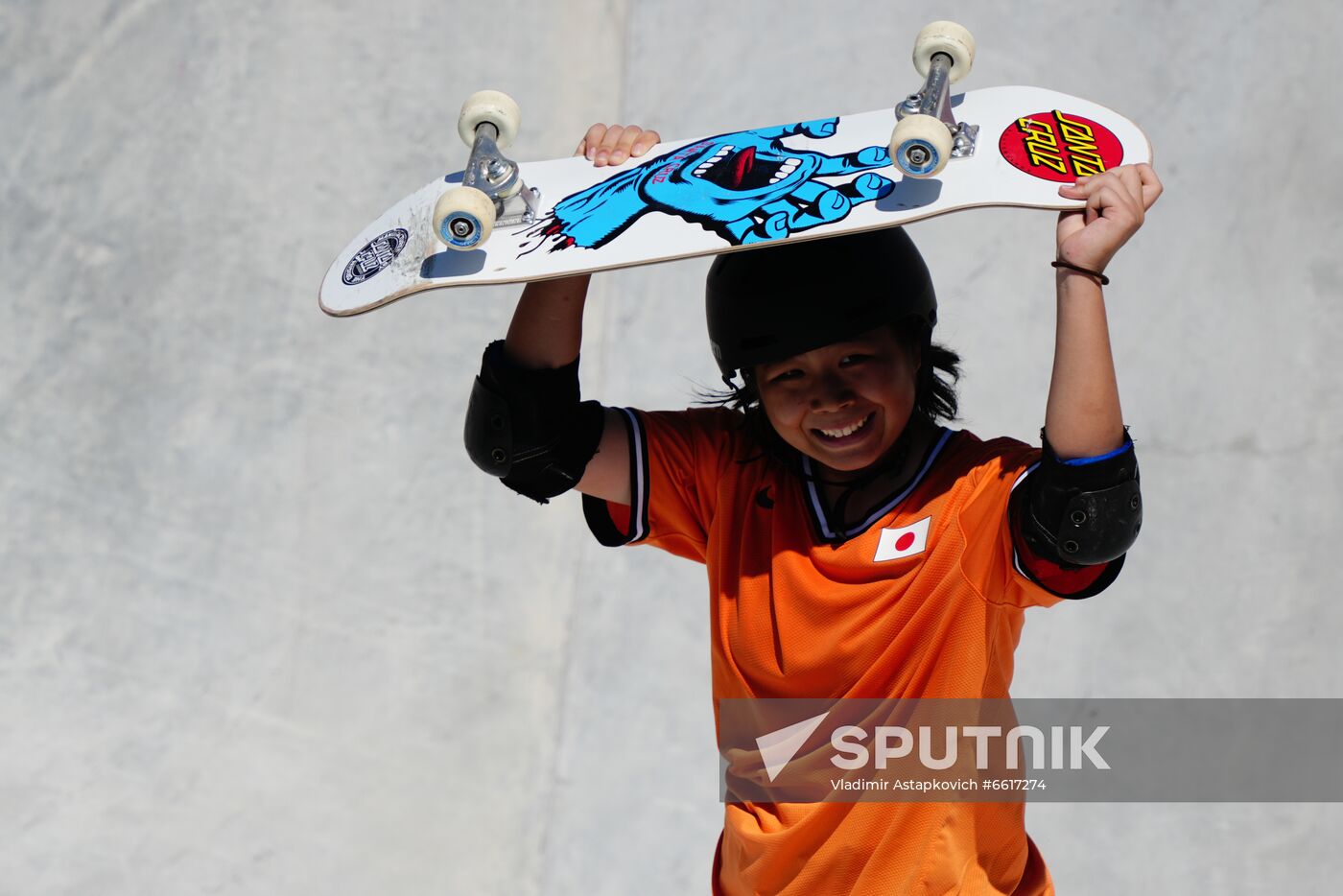 Japan Olympics 2020 Skateboarding Women Park
