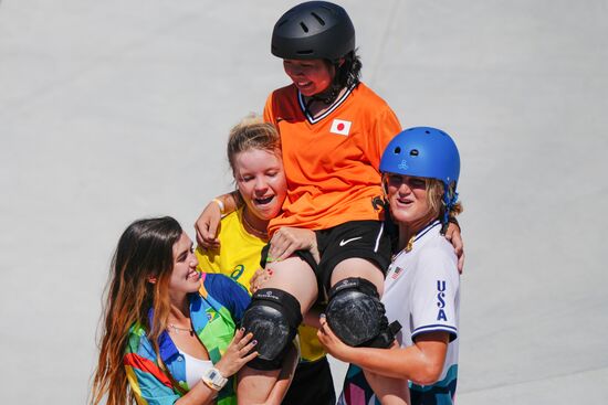 Japan Olympics 2020 Skateboarding Women Park