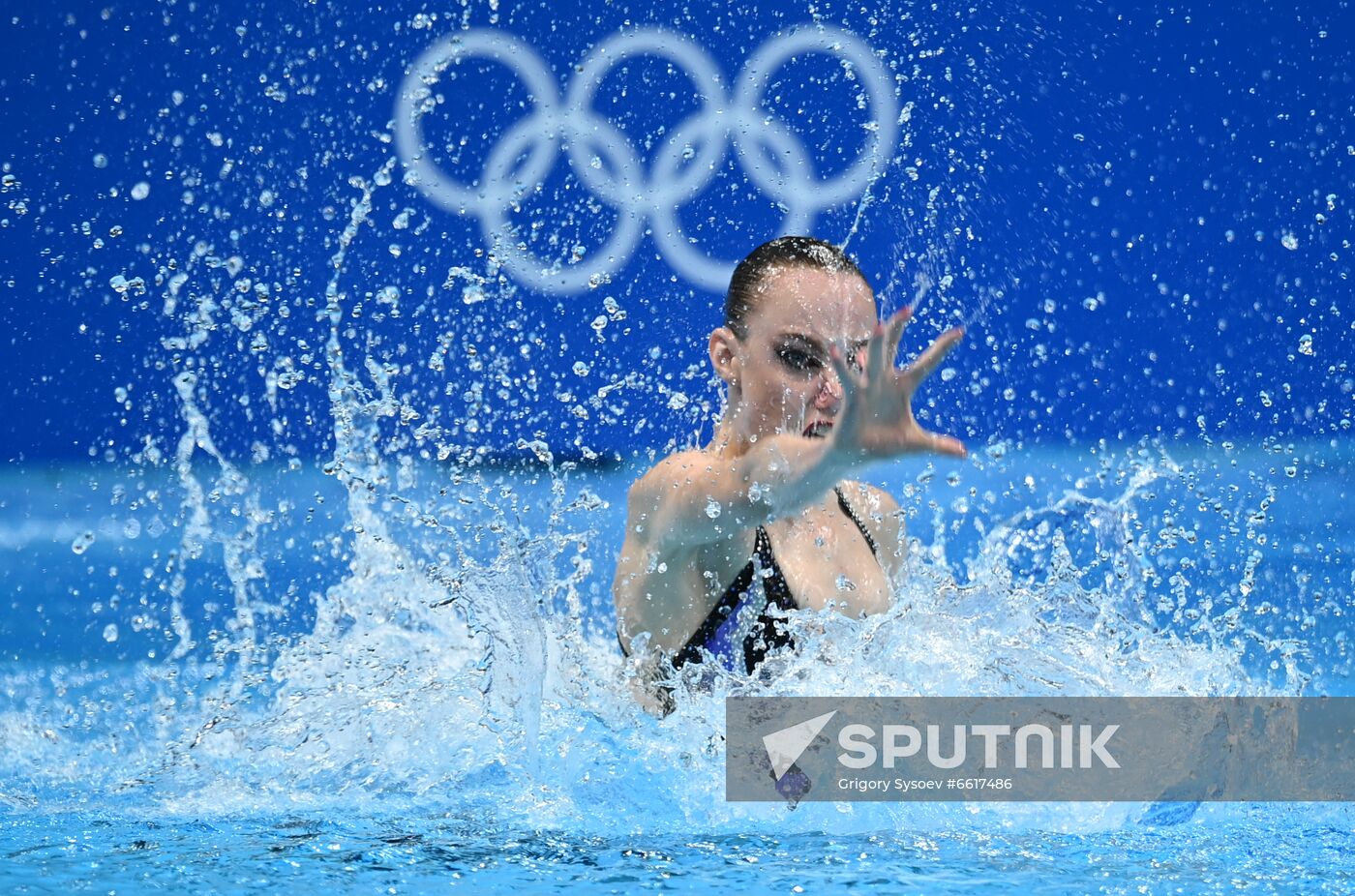 Japan Olympics 2020 Artistic Swimming Duet Free Routine