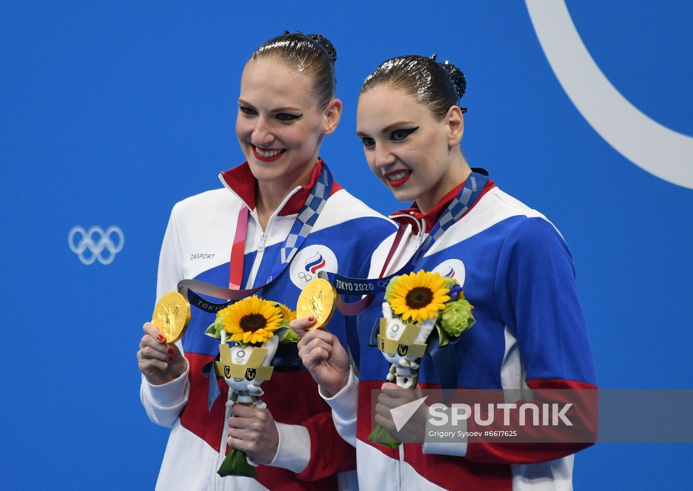 Japan Olympics 2020 Artistic Swimming Duet Free Routine