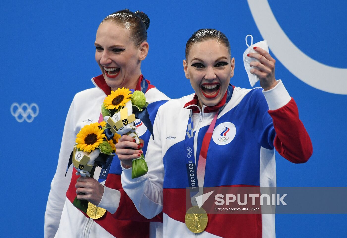 Japan Olympics 2020 Artistic Swimming Duet Free Routine