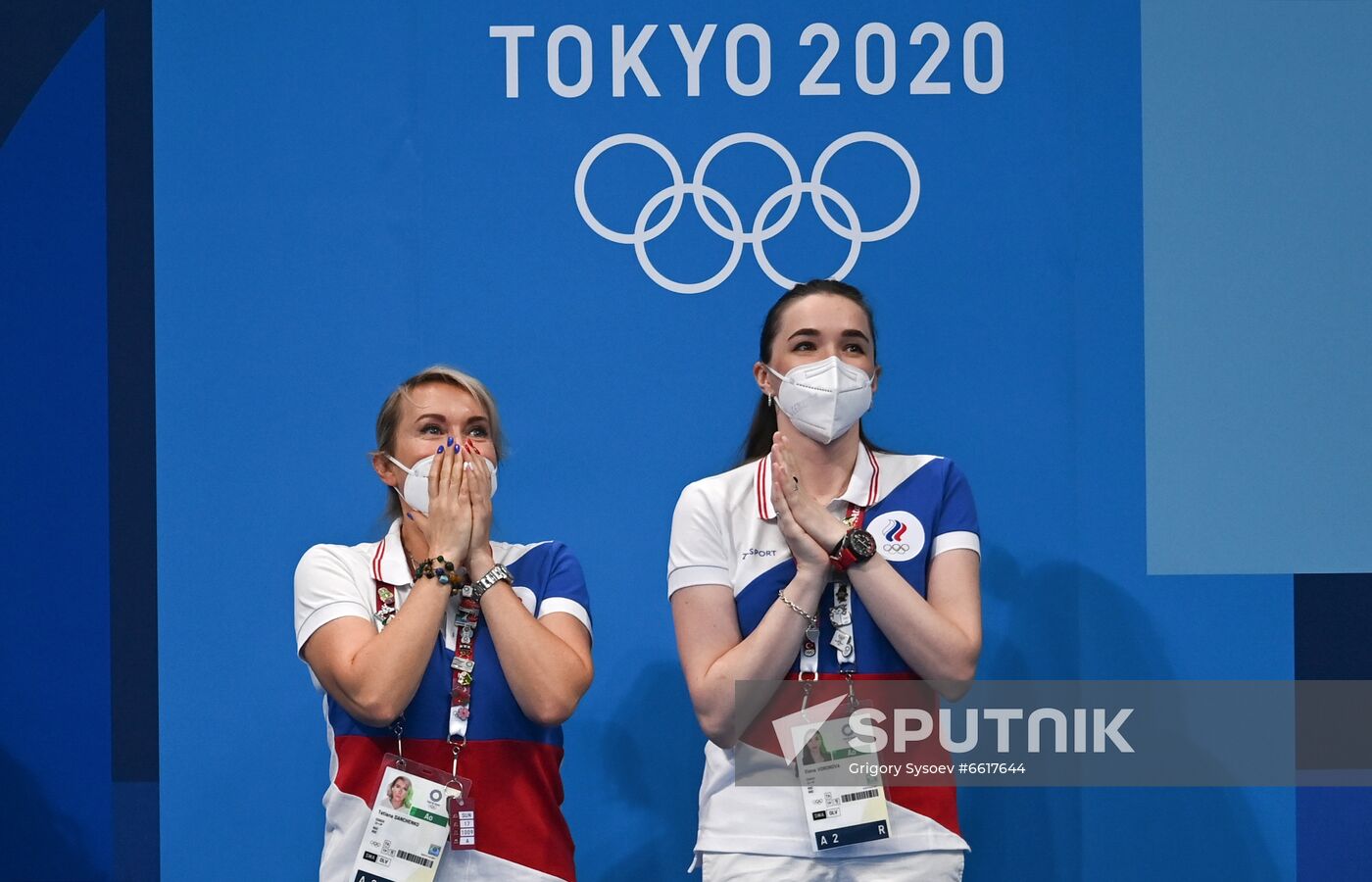 Japan Olympics 2020 Artistic Swimming Duet Free Routine