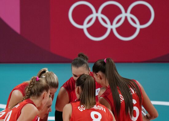 Japan Olympics 2020 Volleyball Women Brazil - ROC