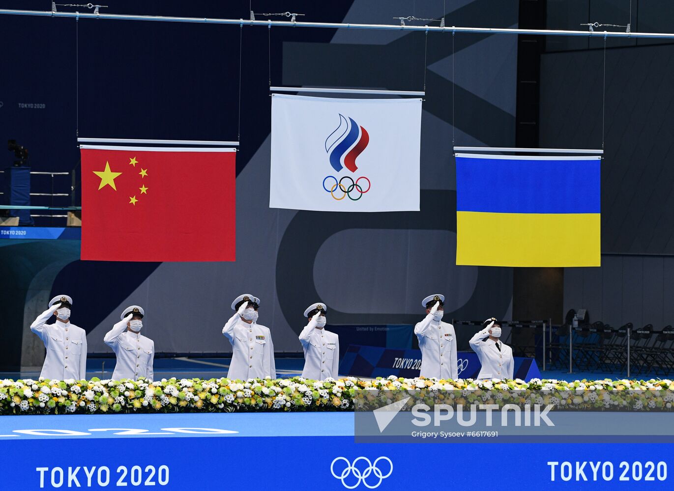 Japan Olympics 2020 Artistic Swimming Duet Free Routine