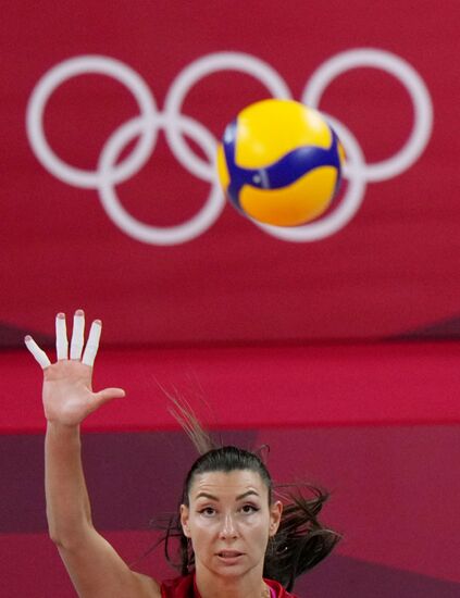 Japan Olympics 2020 Volleyball Women Brazil - ROC