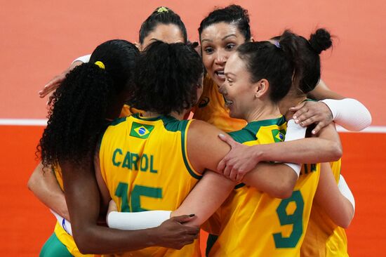 Japan Olympics 2020 Volleyball Women Brazil - ROC