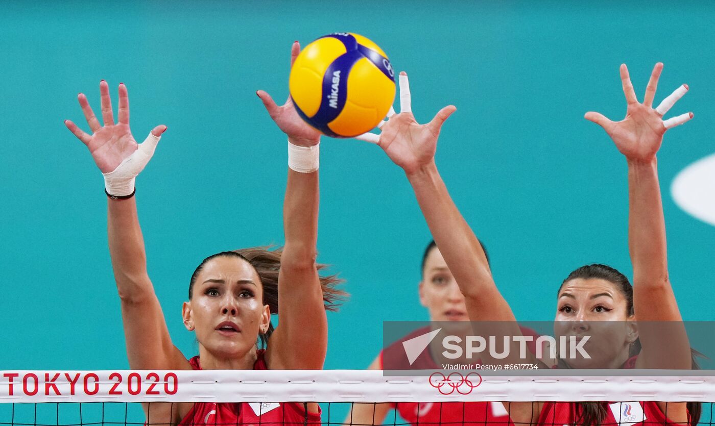 Japan Olympics 2020 Volleyball Women Brazil - ROC