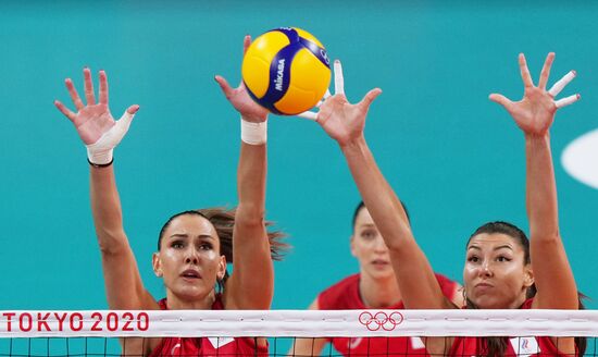 Japan Olympics 2020 Volleyball Women Brazil - ROC