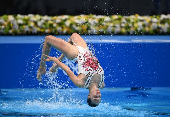 Japan Olympics 2020 Artistic Swimming Duet Free Routine