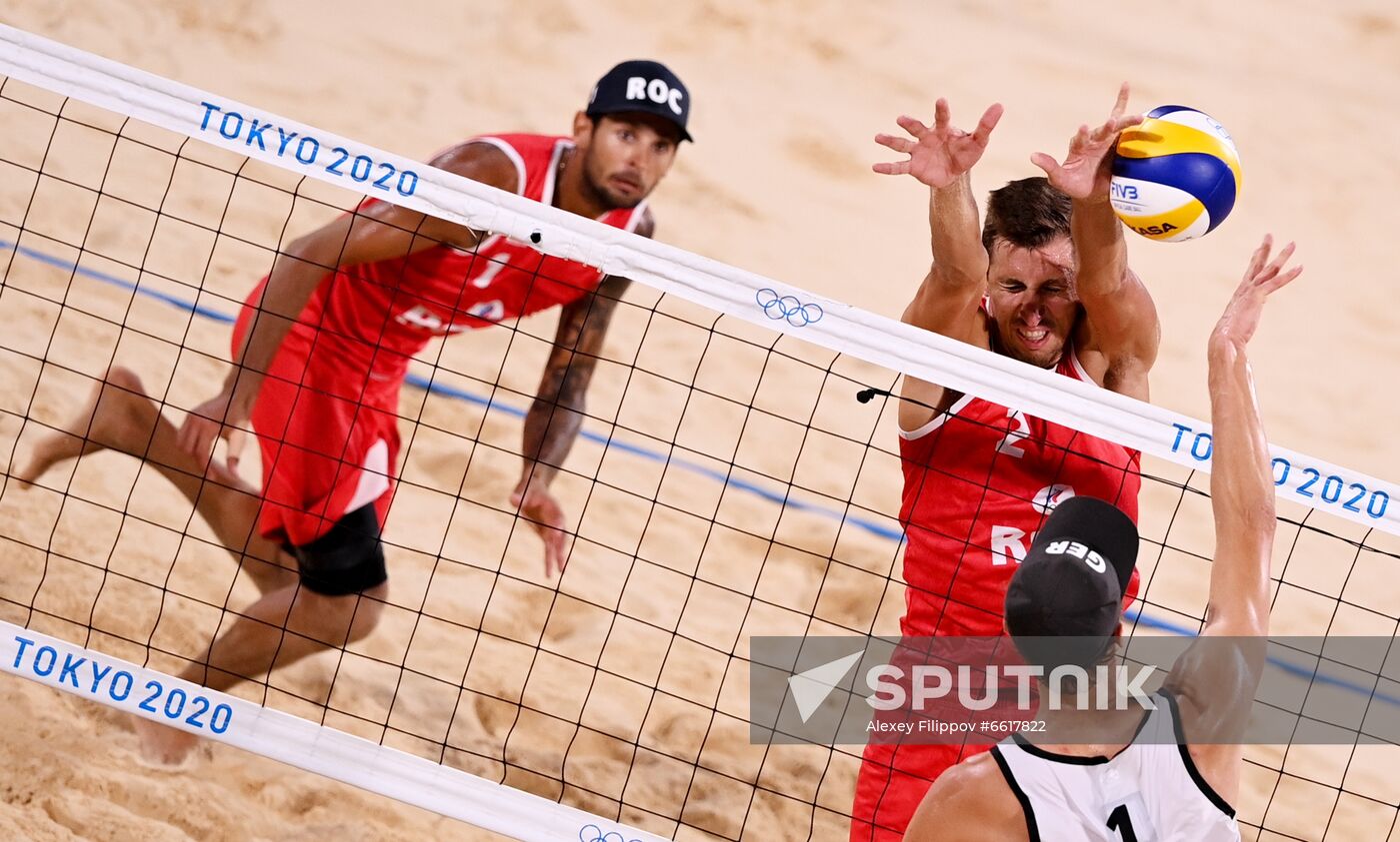 Japan Olympics 2020 Beach Volleyball Men Thole/Wickler - Krasilnikov/Stoyanovskiy