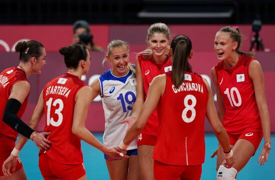 Japan Olympics 2020 Volleyball Women Brazil - ROC