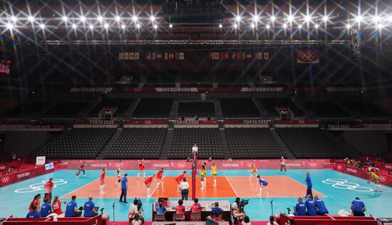Japan Olympics 2020 Volleyball Women Brazil - ROC