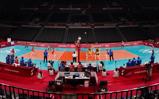 Japan Olympics 2020 Volleyball Women Brazil - ROC