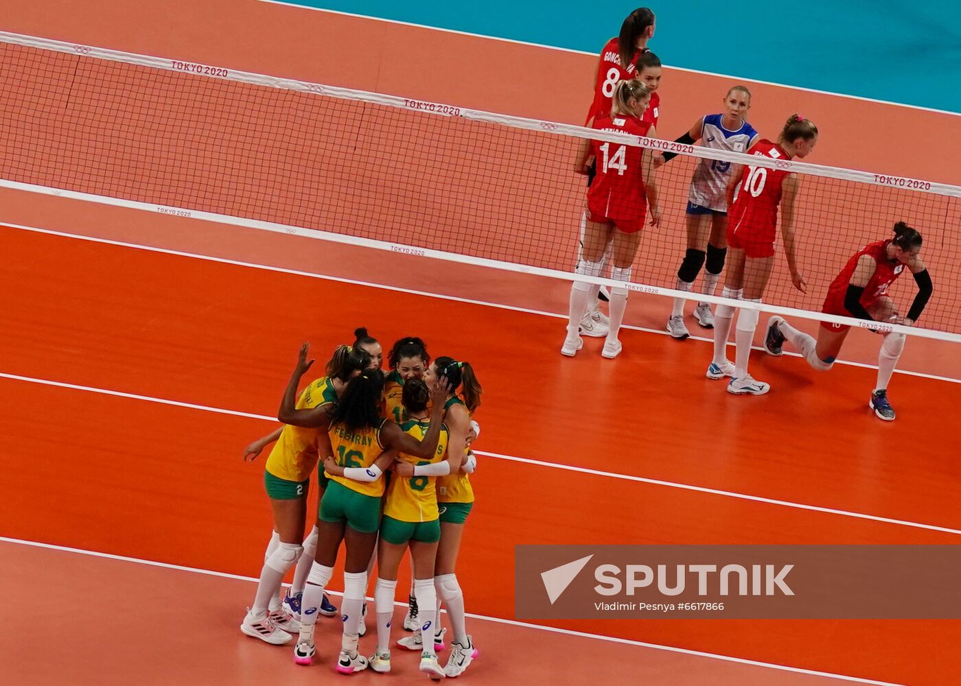 Japan Olympics 2020 Volleyball Women Brazil - ROC