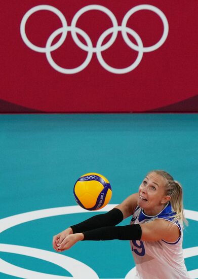 Japan Olympics 2020 Volleyball Women Brazil - ROC