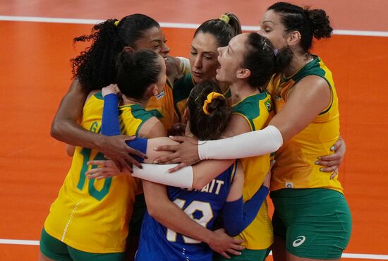 Japan Olympics 2020 Volleyball Women Brazil - ROC