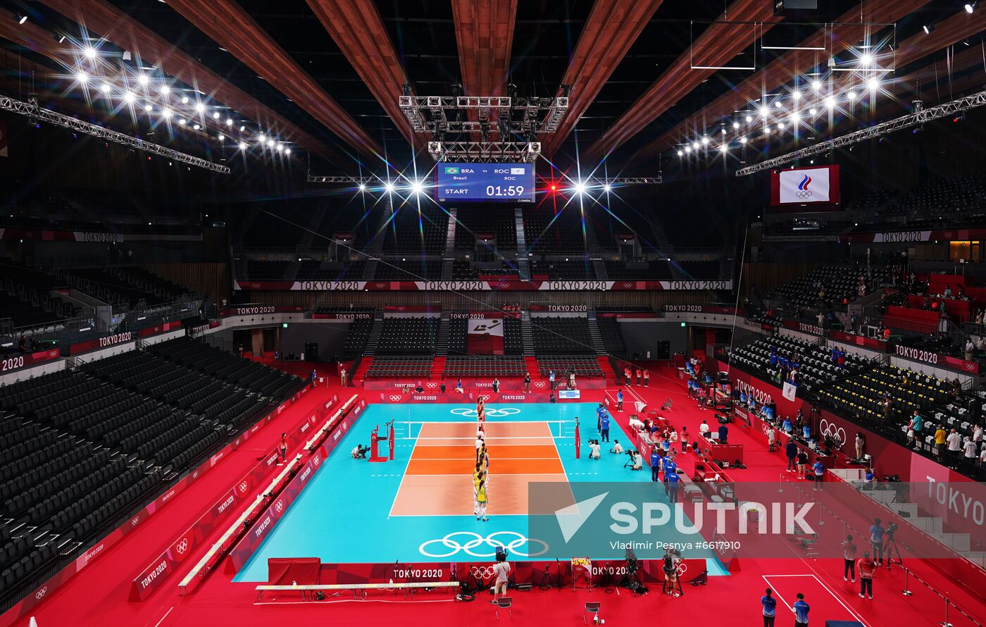 Japan Olympics 2020 Volleyball Women Brazil - ROC