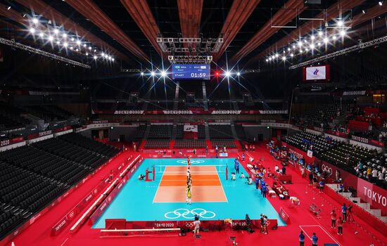 Japan Olympics 2020 Volleyball Women Brazil - ROC