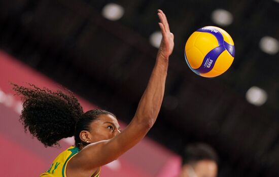 Japan Olympics 2020 Volleyball Women Brazil - ROC