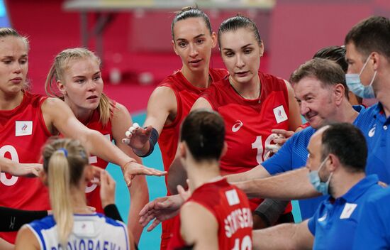 Japan Olympics 2020 Volleyball Women Brazil - ROC
