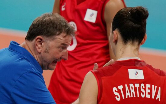 Japan Olympics 2020 Volleyball Women Brazil - ROC