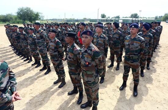 Russia India Joint Military Drills