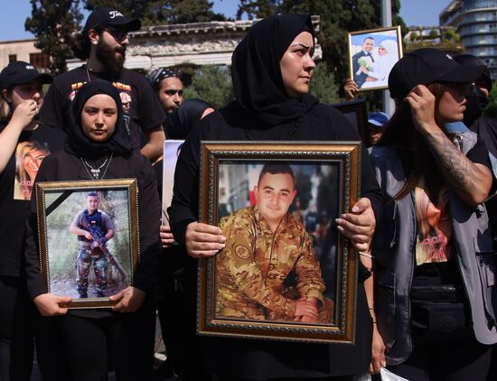 Lebanon Blast Anniversary Protest