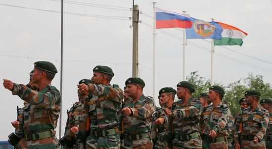 Russia India Joint Military Drills