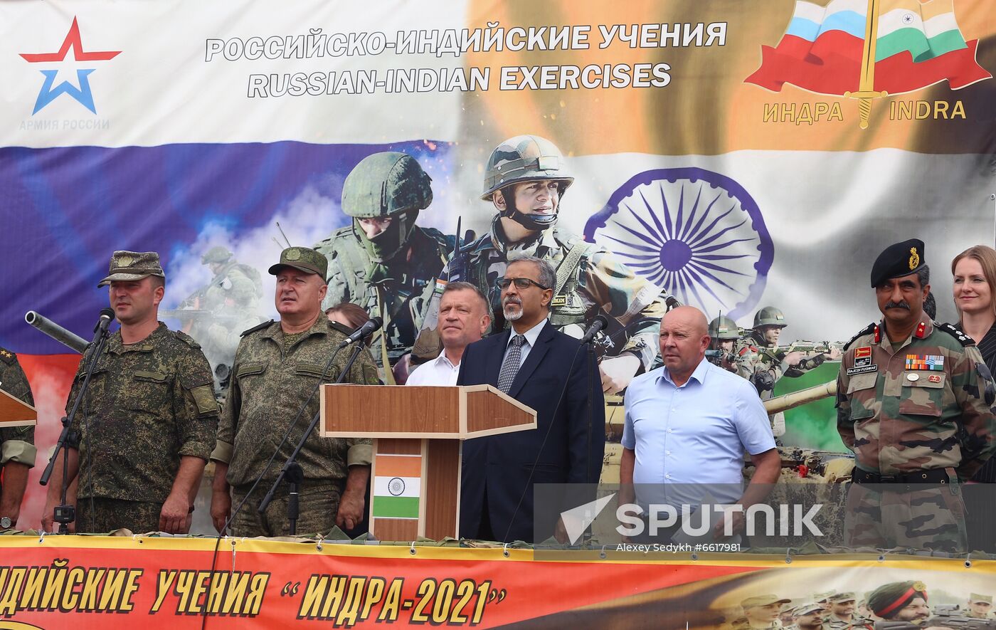 Russia India Joint Military Drills