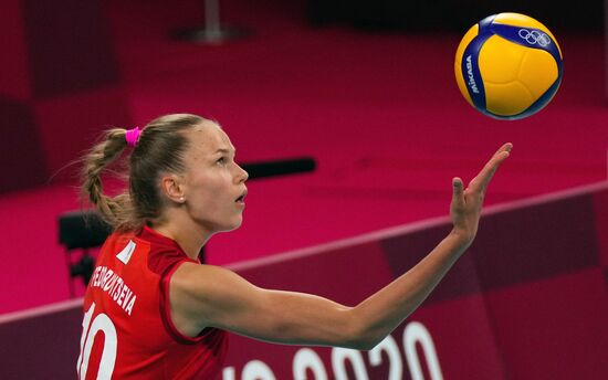 Japan Olympics 2020 Volleyball Women Brazil - ROC