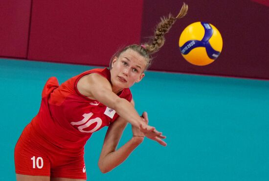 Japan Olympics 2020 Volleyball Women Brazil - ROC