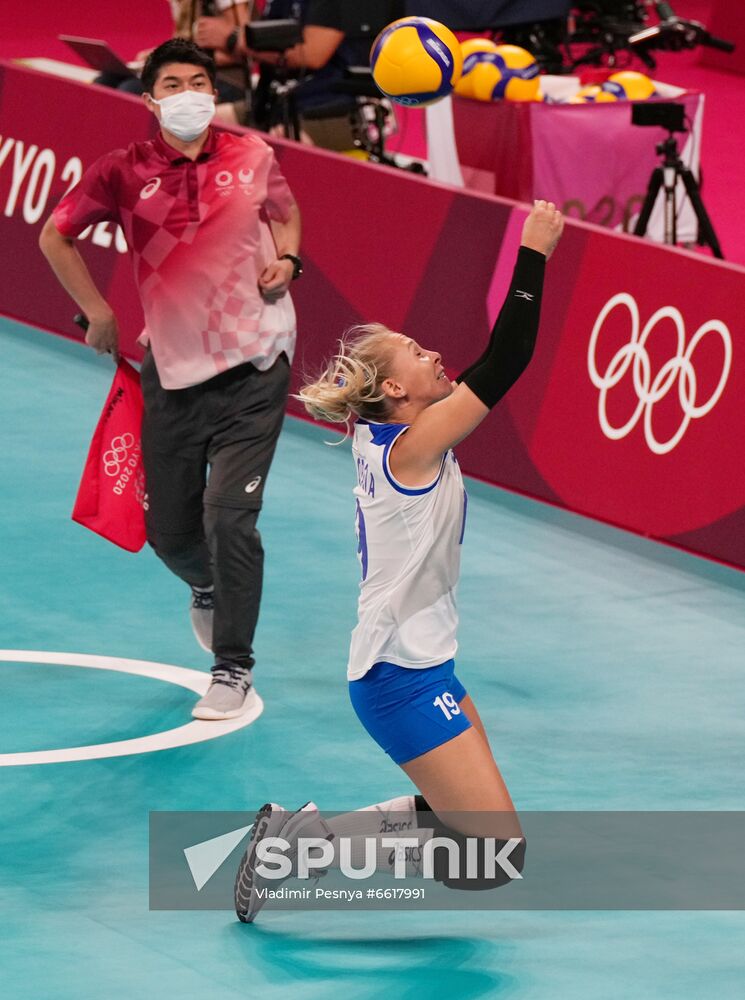 Japan Olympics 2020 Volleyball Women Brazil - ROC