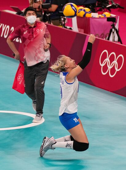 Japan Olympics 2020 Volleyball Women Brazil - ROC