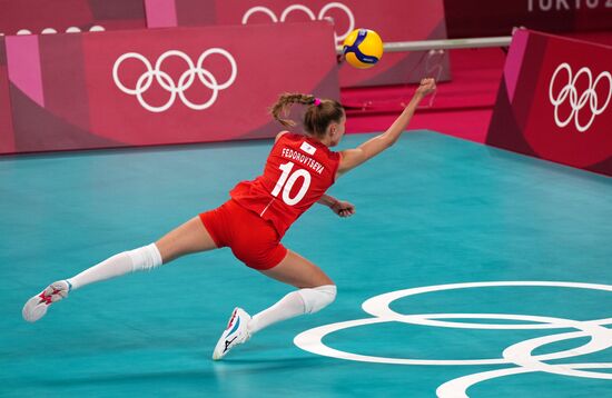 Japan Olympics 2020 Volleyball Women Brazil - ROC