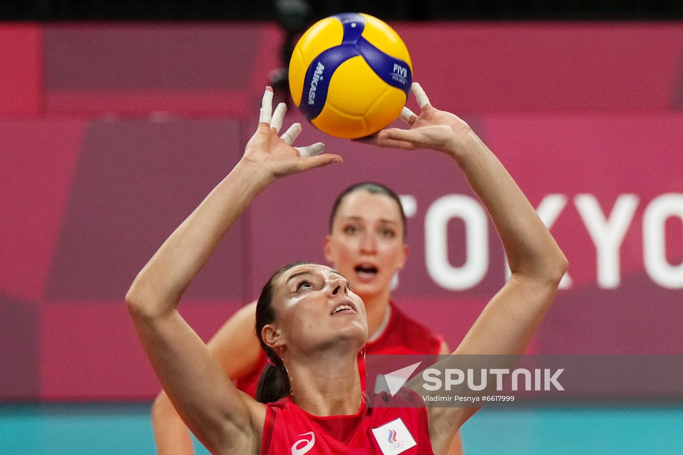 Japan Olympics 2020 Volleyball Women Brazil - ROC