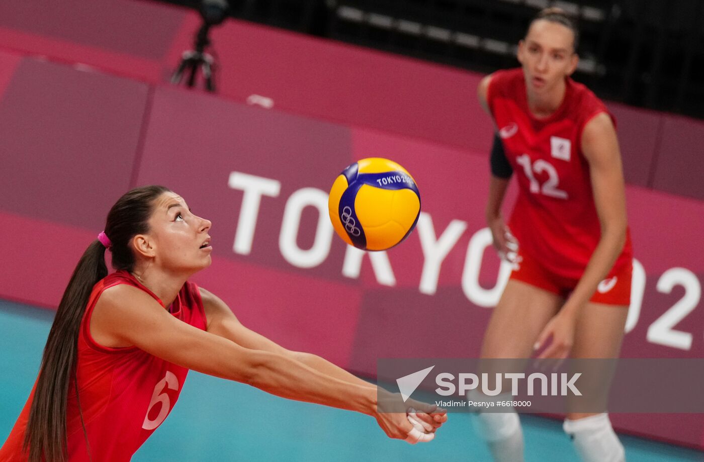 Japan Olympics 2020 Volleyball Women Brazil - ROC