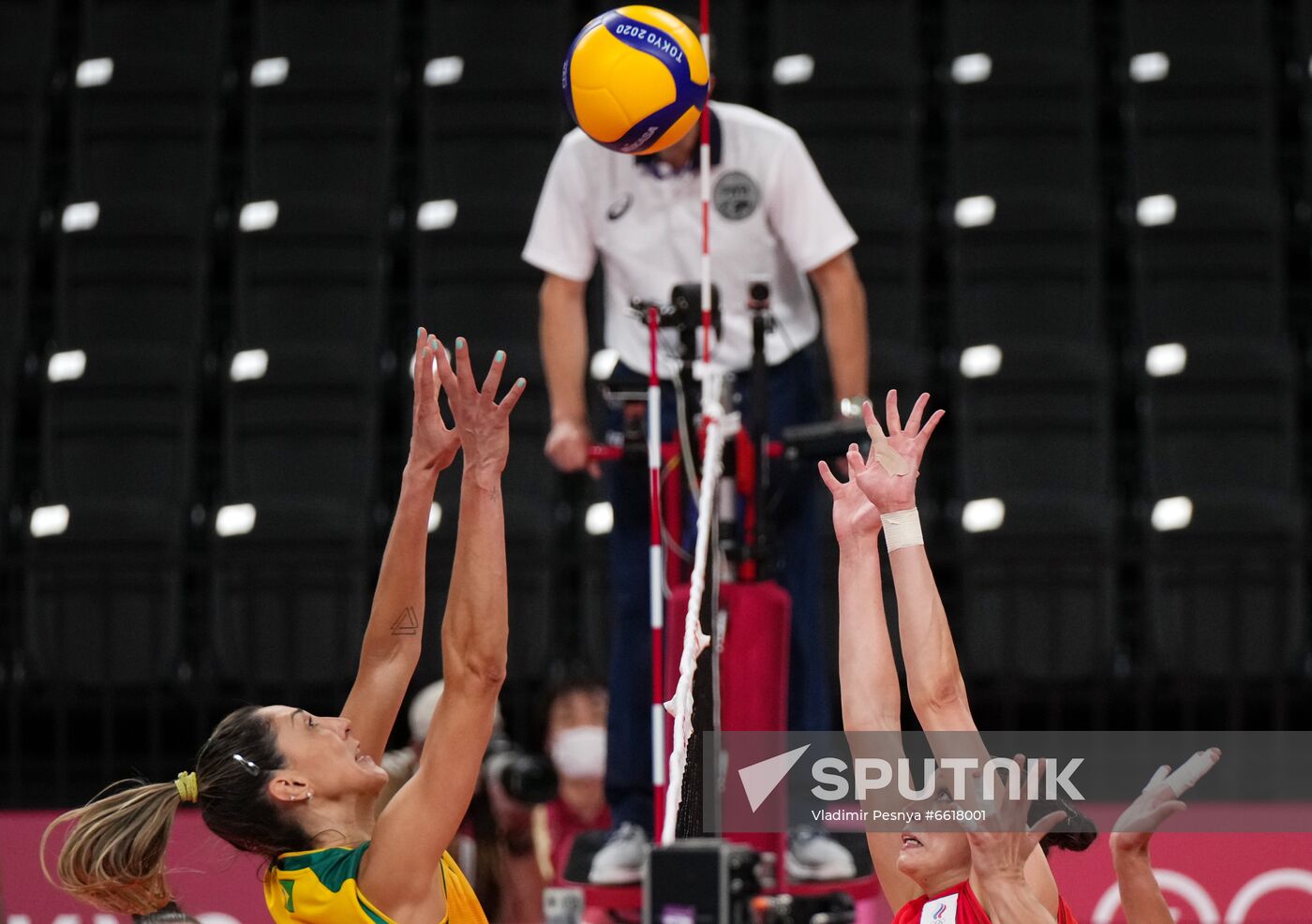 Japan Olympics 2020 Volleyball Women Brazil - ROC
