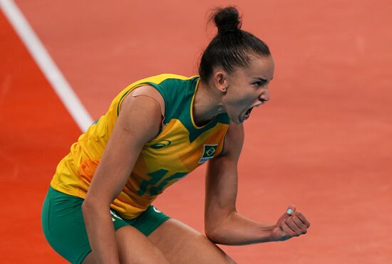 Japan Olympics 2020 Volleyball Women Brazil - ROC