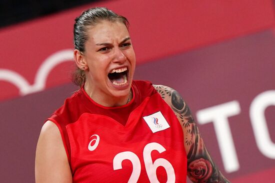 Japan Olympics 2020 Volleyball Women Brazil - ROC