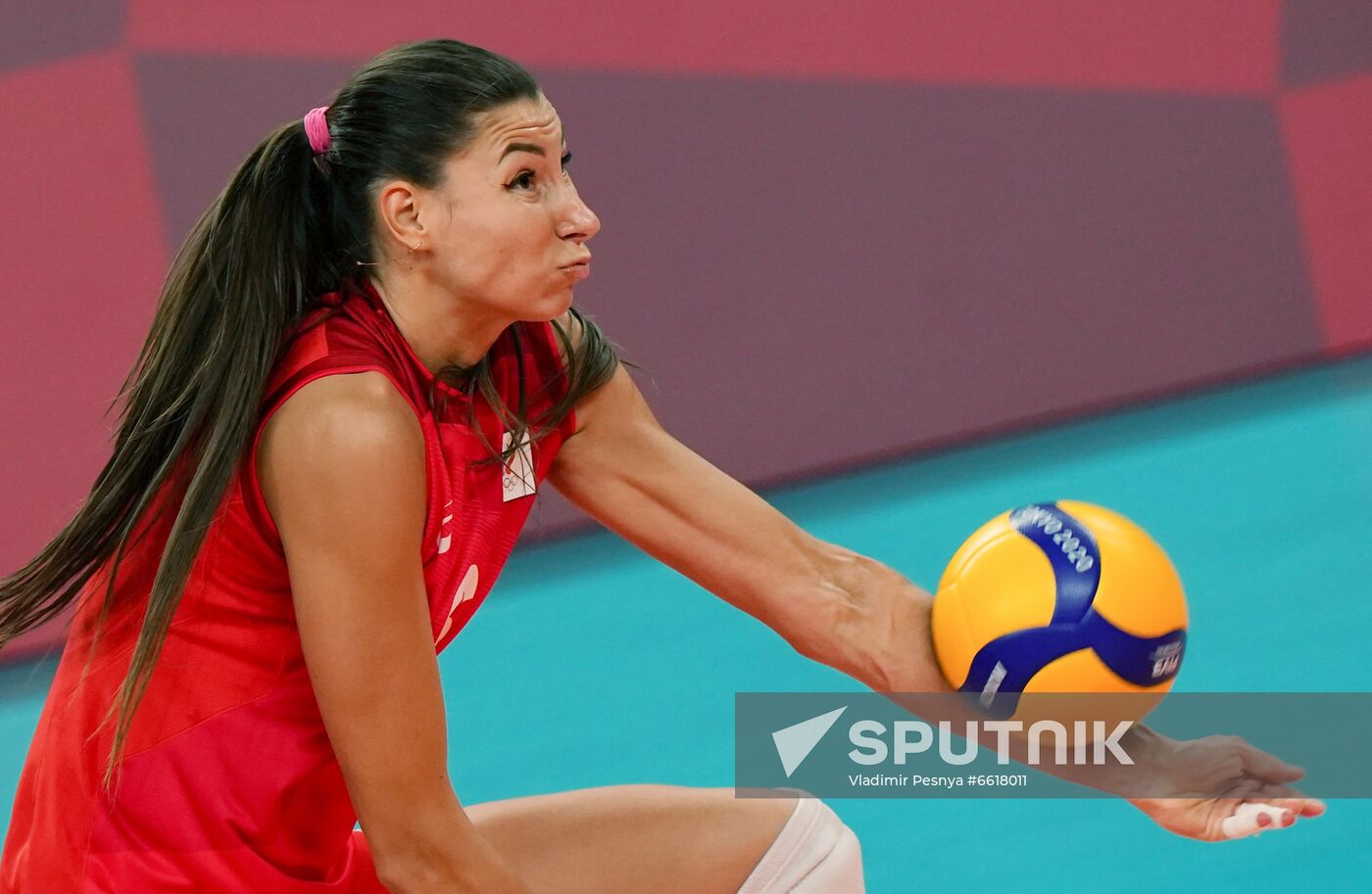 Japan Olympics 2020 Volleyball Women Brazil - ROC