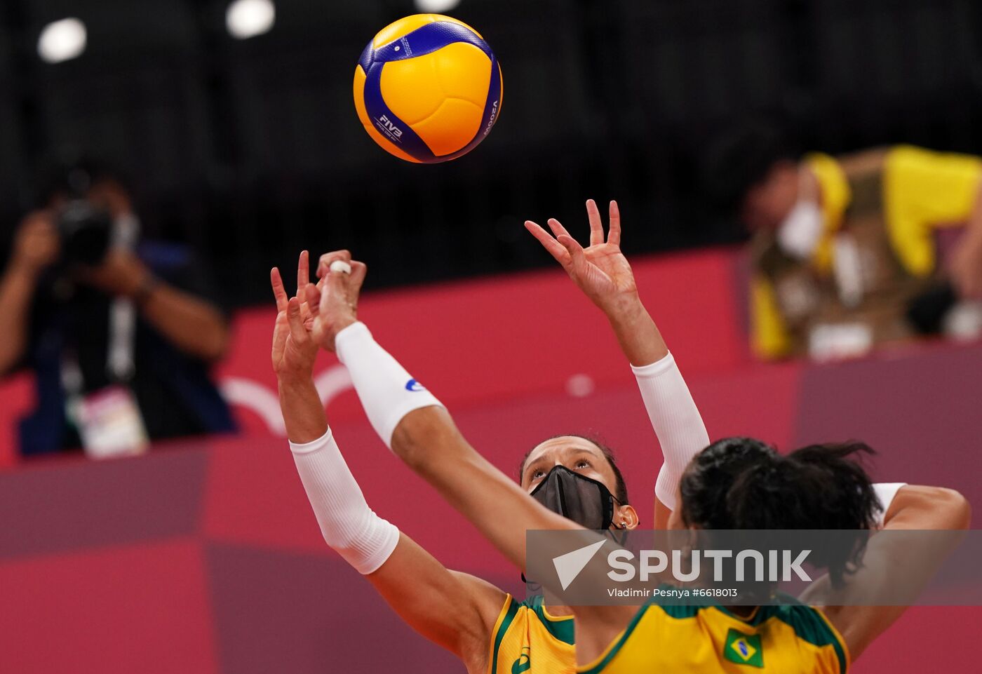 Japan Olympics 2020 Volleyball Women Brazil - ROC