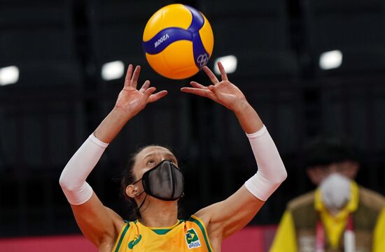 Japan Olympics 2020 Volleyball Women Brazil - ROC