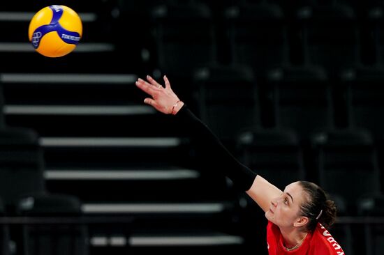 Japan Olympics 2020 Volleyball Women Brazil - ROC