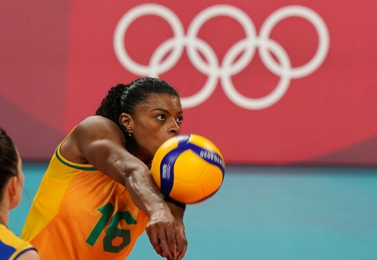 Japan Olympics 2020 Volleyball Women Brazil - ROC