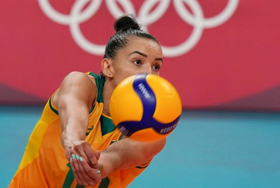 Japan Olympics 2020 Volleyball Women Brazil - ROC