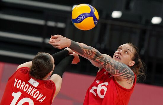 Japan Olympics 2020 Volleyball Women Brazil - ROC