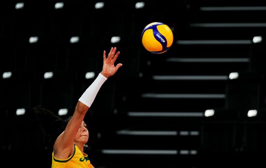 Japan Olympics 2020 Volleyball Women Brazil - ROC