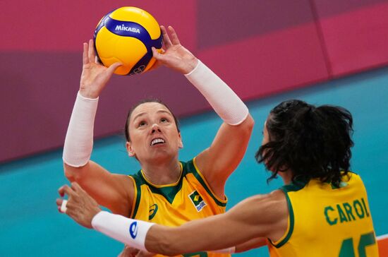 Japan Olympics 2020 Volleyball Women Brazil - ROC