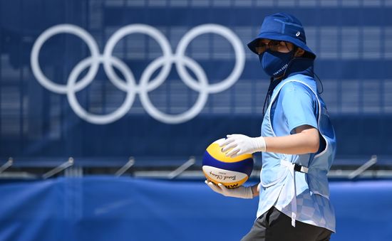 Japan Olympics 2020 Beach Volleyball Women Semifinals