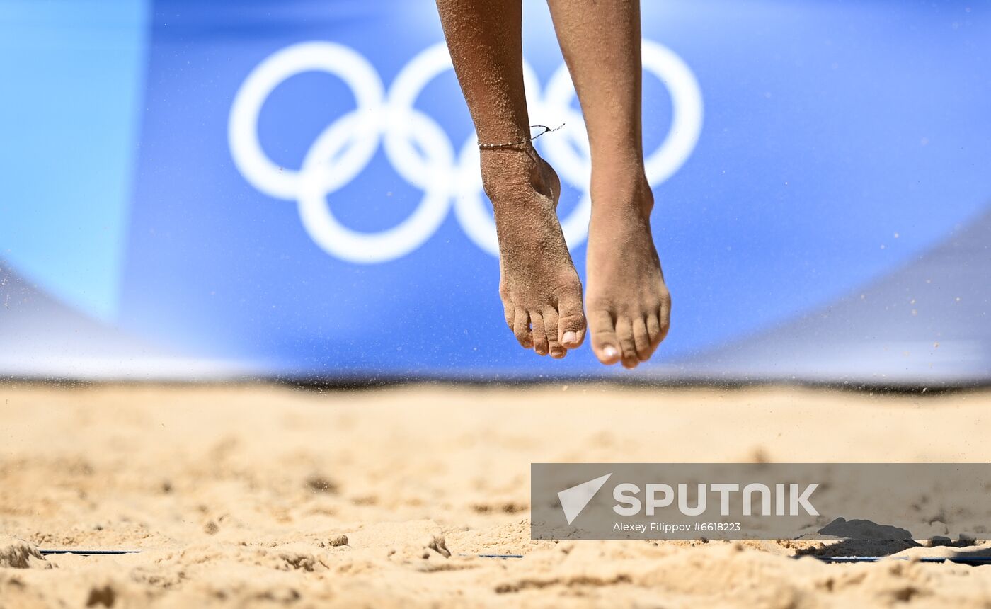 Japan Olympics 2020 Beach Volleyball Women Semifinals